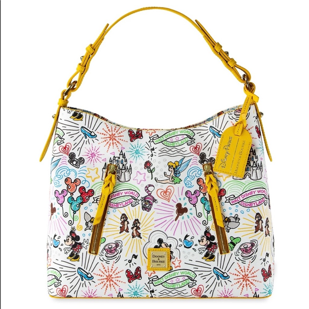 Disney Sketch Hobo Bag by Dooney & Bourke – 10th Anniversary